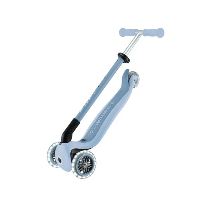 Globber Go Up Active Lights Eco Scooter - Blueberry - Globber - ebebek