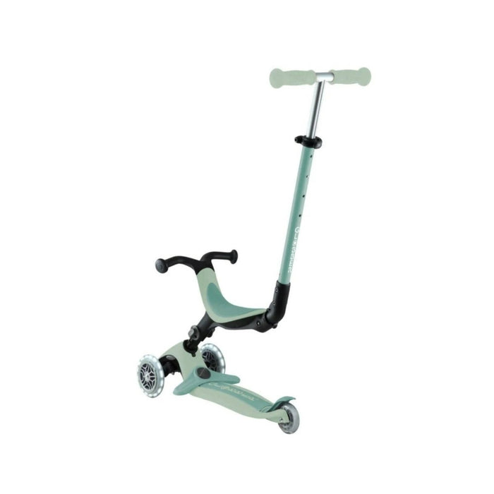 Globber Go Up Active Lights Eco Scooter - Pistachio - ebebek