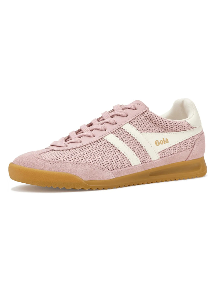 Gola® Women's Pink Tornado Zephyr Leather Sneakers Shoes