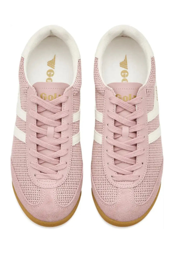 Gola® Women's Pink Tornado Zephyr Leather Sneakers Shoes