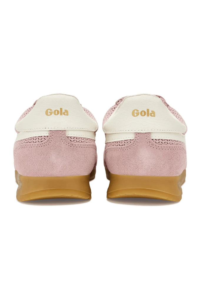 Gola® Women's Pink Tornado Zephyr Leather Sneakers Shoes