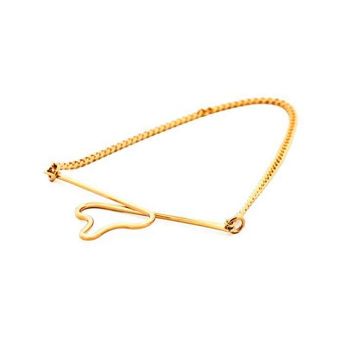 Gold Plated Tie Chain