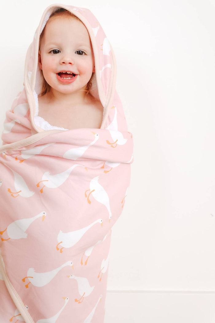 Goosie Premium Knit Hooded Towel