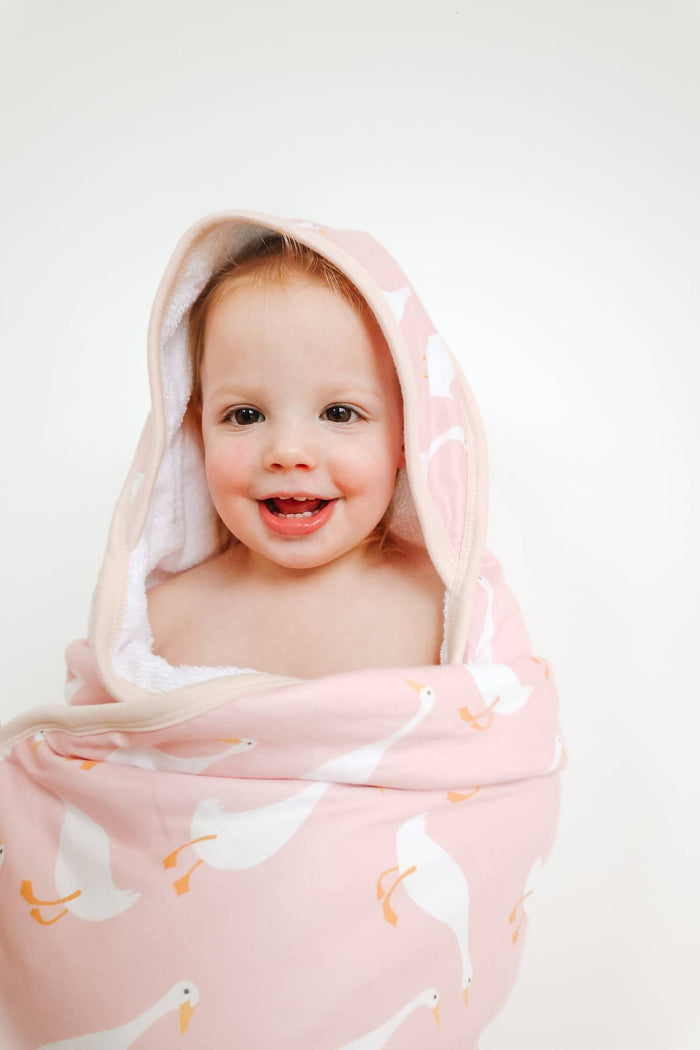 Goosie Premium Knit Hooded Towel