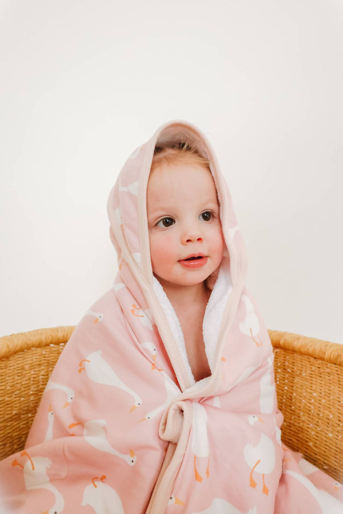 Goosie Premium Knit Hooded Towel
