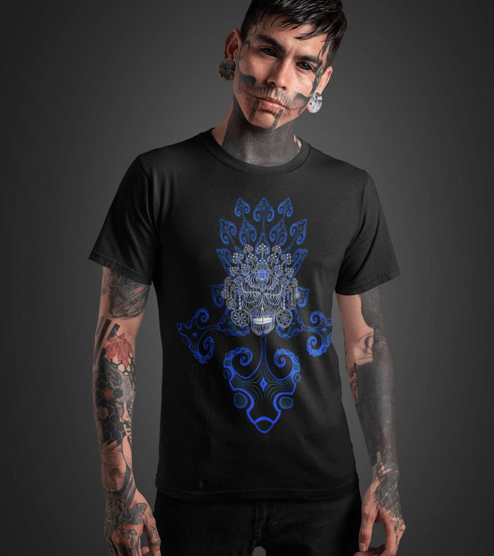 Gulgalta Blue Edition - Men T-Shirt Made to order - symbolika
