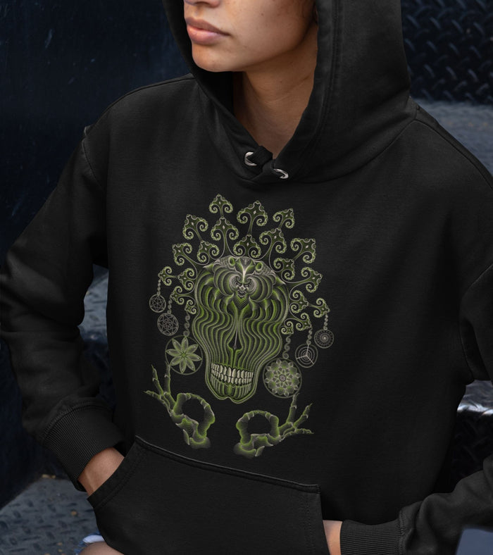 Gulgalta Hoodie Choice of Colors — visionary art by Symbolika
