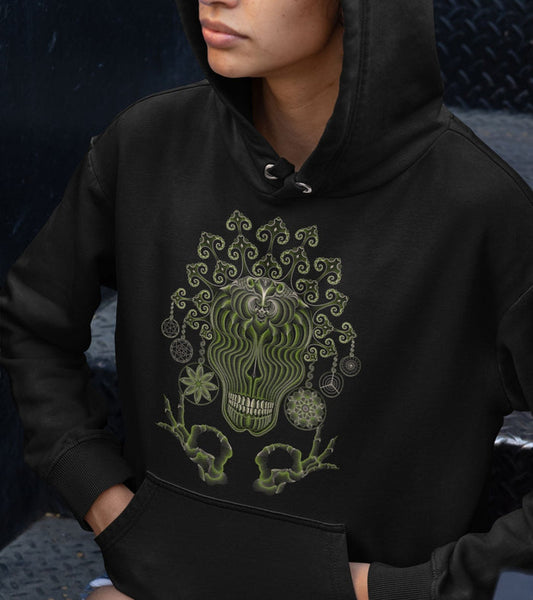 Gulgalta Hoodie Choice of Colors — visionary art by Symbolika