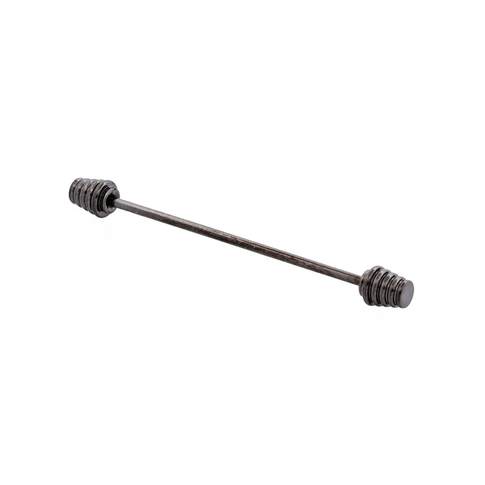 Gun Metal Collar Pole