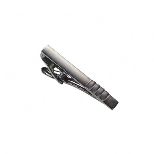 Gun Metal Plated Tie Clip