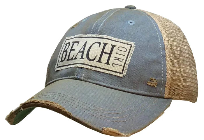 Hat - Beach Girl Sky Blue