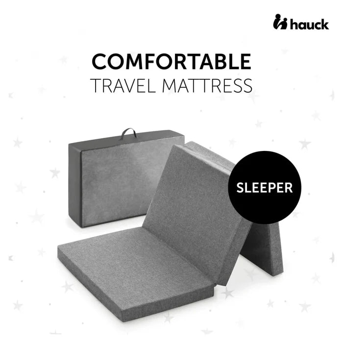 Hauck Sleeper Travel Cot Mattress 120 x 60cm - Grey Grey - ebebek - Christmas