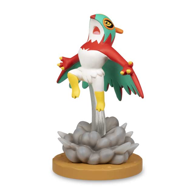 Hawlucha Using Flying Press Attack Official Pokemon Gallery Collectible Figurine from The Pokemon Center