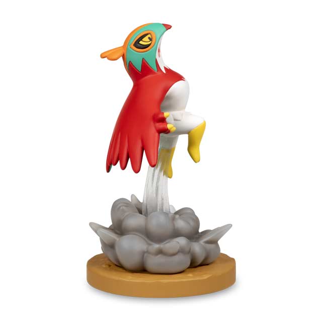 Hawlucha Using Flying Press Attack Official Pokemon Gallery Collectible Figurine from The Pokemon Center