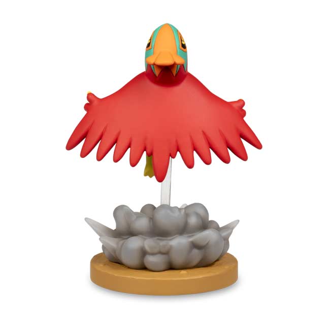 Hawlucha Using Flying Press Attack Official Pokemon Gallery Collectible Figurine from The Pokemon Center