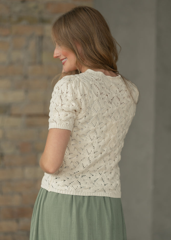 Heartloom® Dana Button-up Cardigan FF Tops