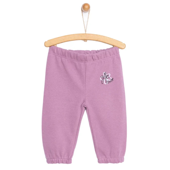 HelloBaby Baby Girl Basic Joggers - Purple Purple - ebebek