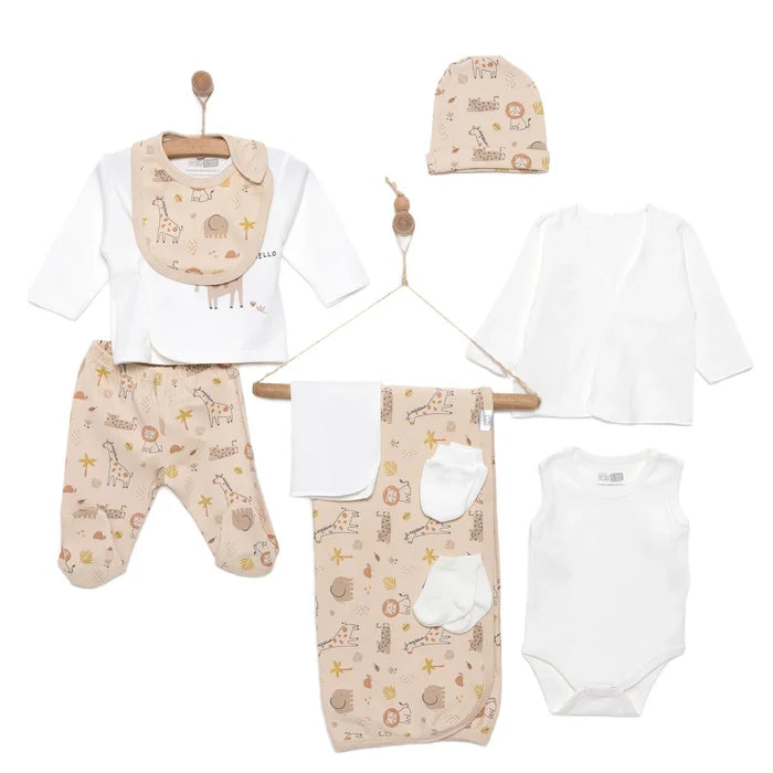 HelloBaby Boy 10 piece Newborn Set - Ecru - ebebek - Black Friday