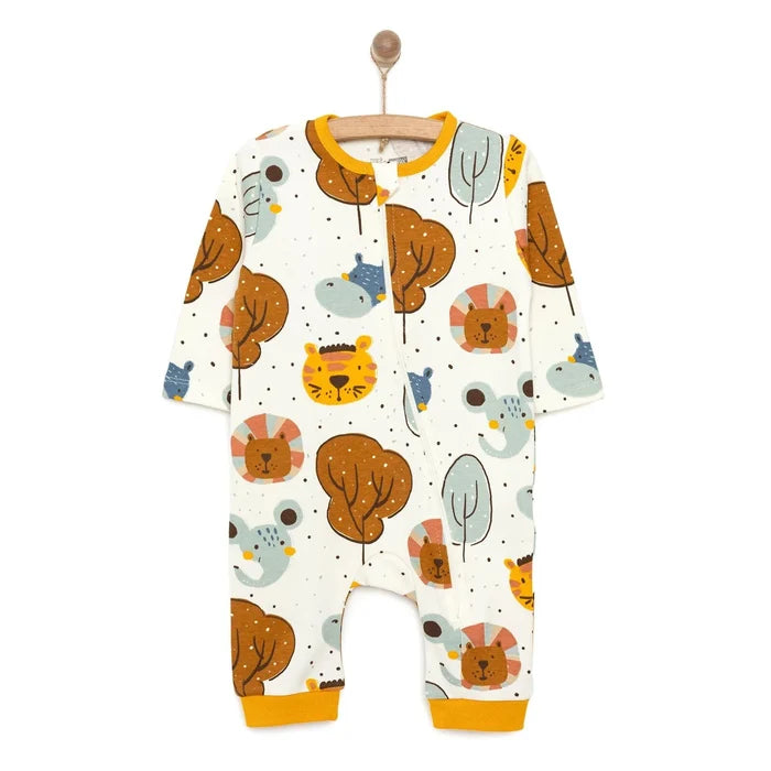 HelloBaby Boy Jumpsuit - Ecru - ebebek - Black Friday