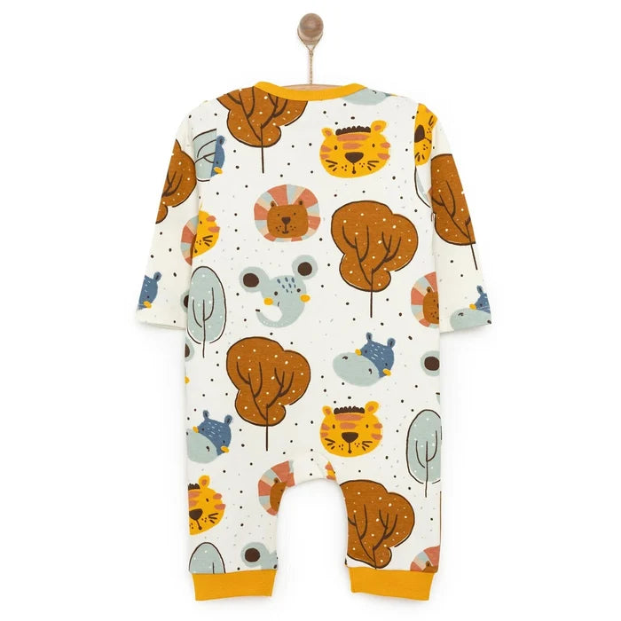 HelloBaby Boy Jumpsuit - Ecru - ebebek - Black Friday
