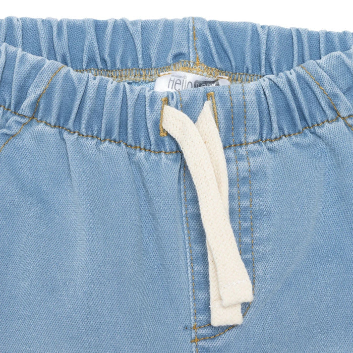 HelloBaby Denim Trousers Lace - up - Light Blue Light Blue - ebebek