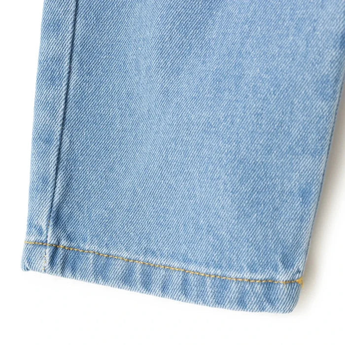 HelloBaby Boys Denim Trousers Lace - up - Blue Blue - ebebek