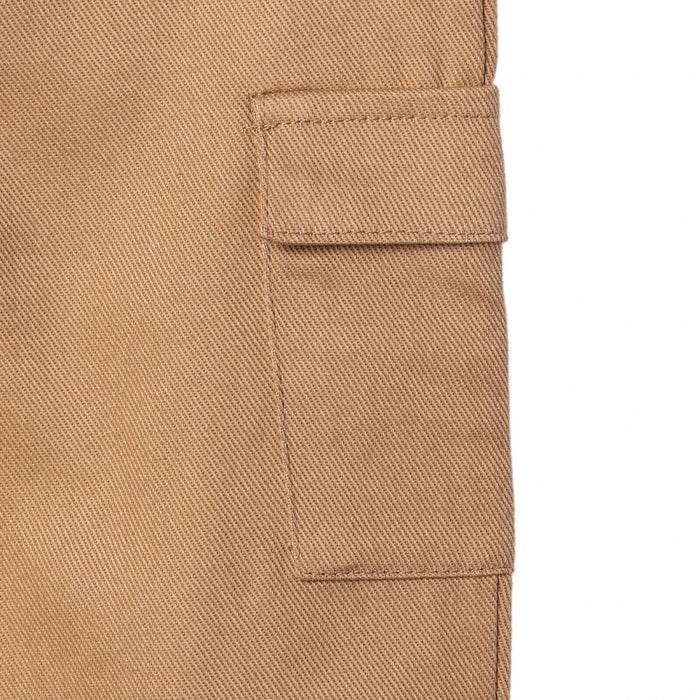 HelloBaby Boys Trousers Lace - up Little Car Full Length - Beige Beige - ebebek