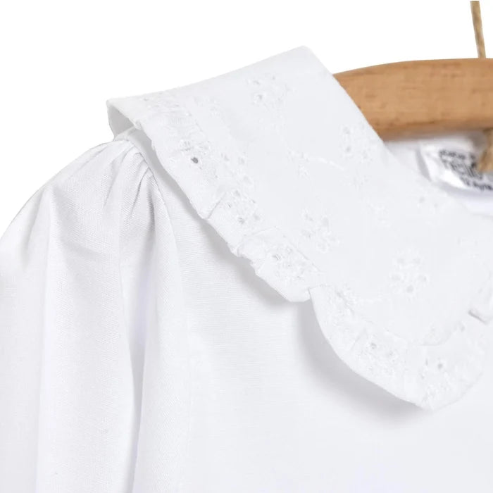 HelloBaby CHIC Girl Shirt - White - ebebek - Black Friday