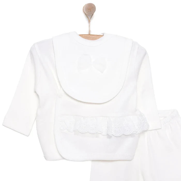 HelloBaby Girl Special Day Clothing - Ecru Ecru - ebebek