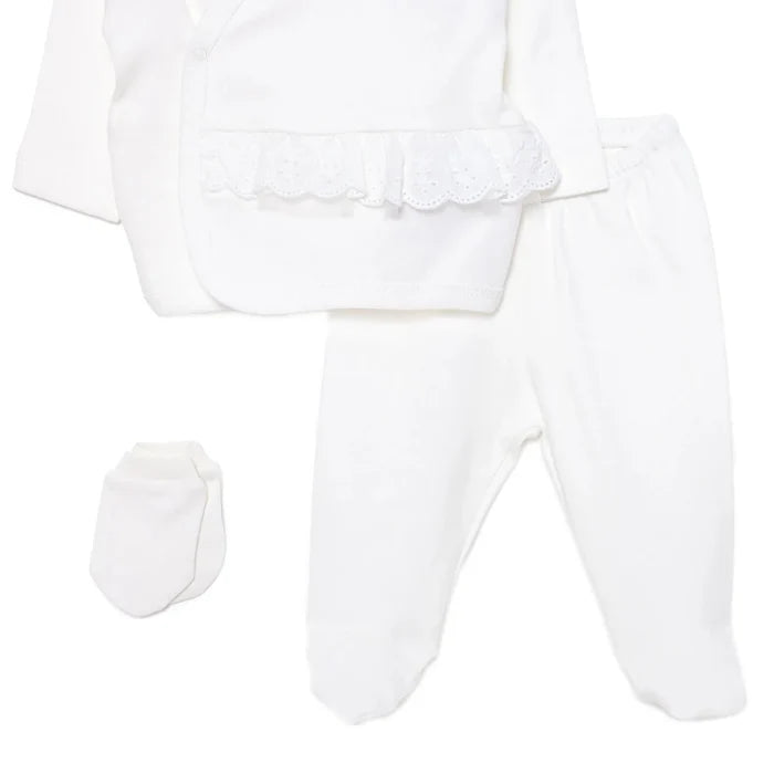 HelloBaby Girl Special Day Clothing - Ecru Ecru - ebebek
