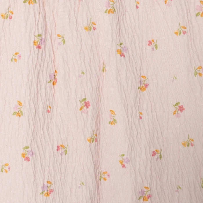 HelloBaby Girls Blouse & Shorts Set Pastel Dreams Crew Neck Full Length Short Sleeve - Pink Printed Pink Printed - ebebek