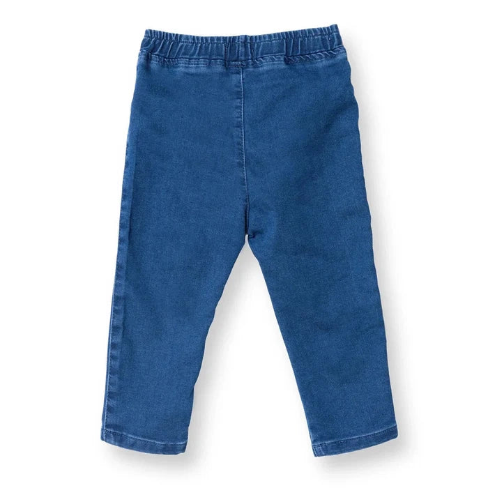 HelloBaby Girls Denim Trousers Full Length - Indigo Indigo - ebebek