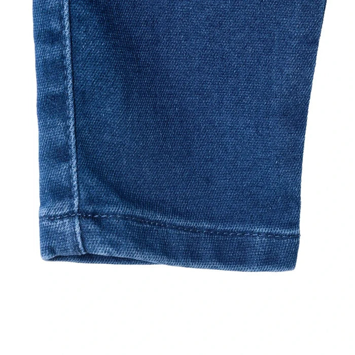 HelloBaby Girls Denim Trousers Full Length - Indigo Indigo - ebebek