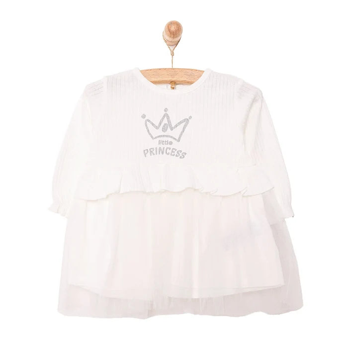 HelloBaby Little Life Newborn Girl Dress - Ecru - ebebek - Black Friday