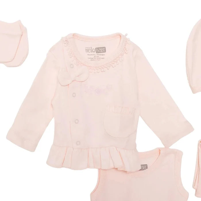 HelloBaby, Yenidoğan, 10lu Hastane Çıkış - Pink Pink - ebebek