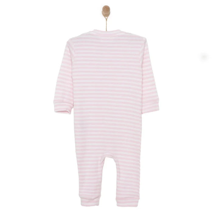 HelloBaby Newborn Footless Jumpsuit - Pink Pink - ebebek