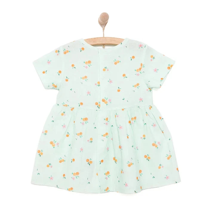 HelloBaby Newborn Girl Woven Dress - Light Blue Light Blue - ebebek