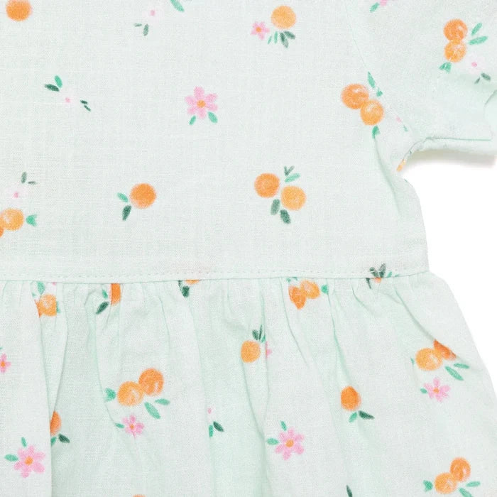 HelloBaby Newborn Girl Woven Dress - Light Blue Light Blue - ebebek
