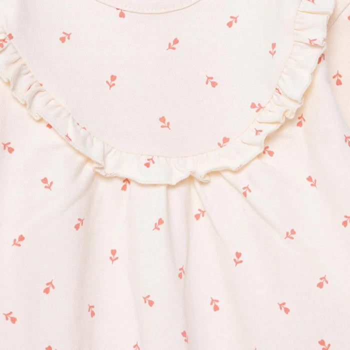 HelloBaby Winter Cherry Dress - Ecru Printed - ebebek - Black Friday