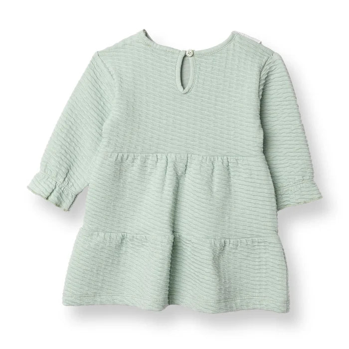 HelloBaby Winter Cherry Dress - Green - ebebek - Black Friday