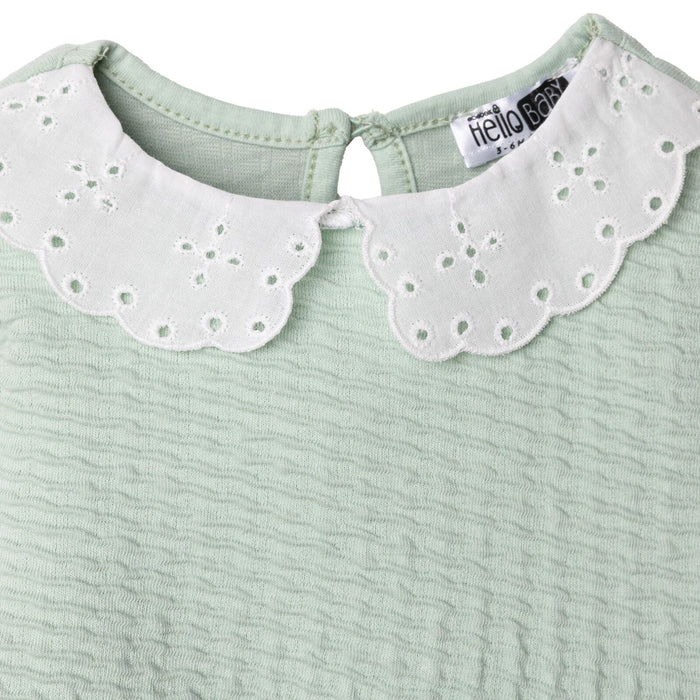 HelloBaby Winter Cherry Dress - Green - ebebek - Black Friday