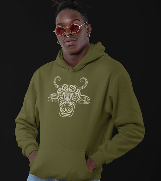 Holy Cow Hoodie Choice of Colors — visionary art by Symbolika