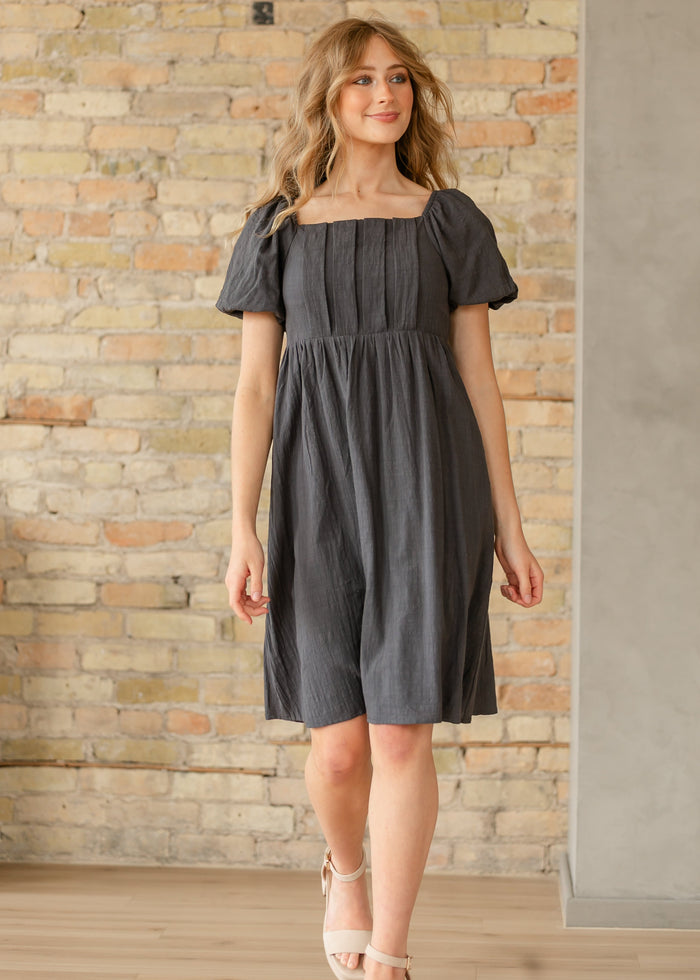 Honor Empire Waist Midi Dress FF Dresses