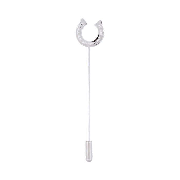 Horse shoe lapel pin