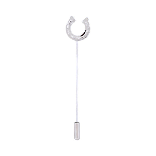 Horse shoe lapel pin