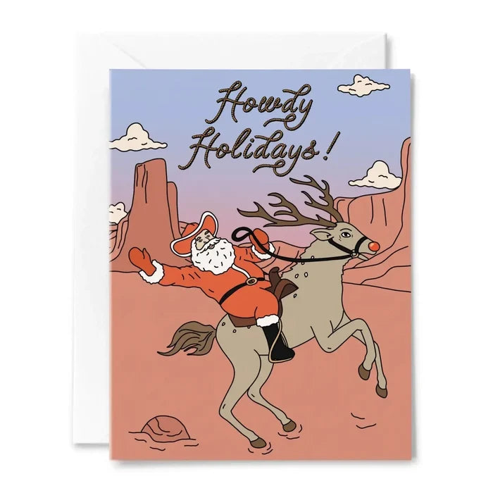 Howdy Holidays Card