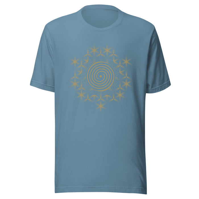 Interlocking Spirals T-Shirt Choice of Colors — Image 6 by Symbolika