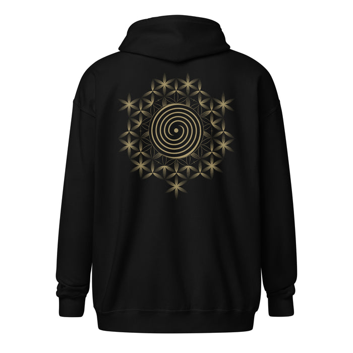 Interlocking Spirals Hoodie Choice of Colors — Image 3 by Symbolika