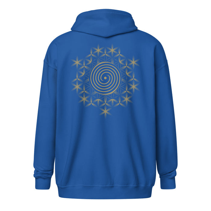 Interlocking Spirals Hoodie Choice of Colors — Image 7 by Symbolika