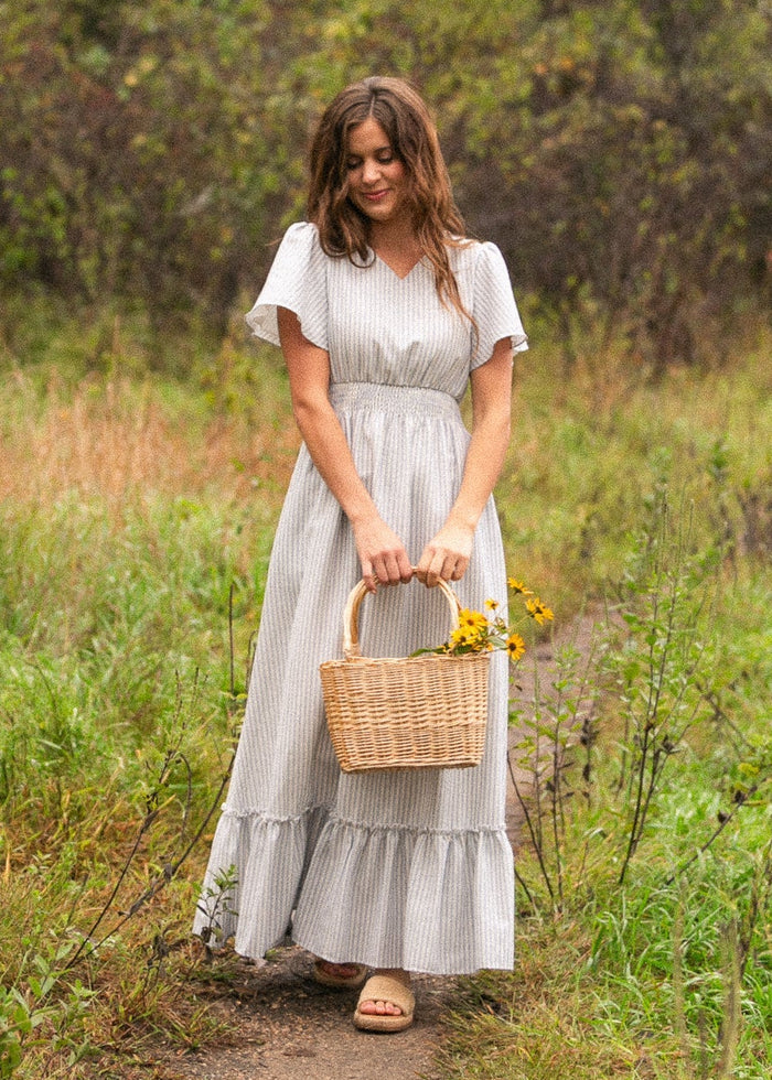 Isabella V Neck Maxi Dress IC Dresses